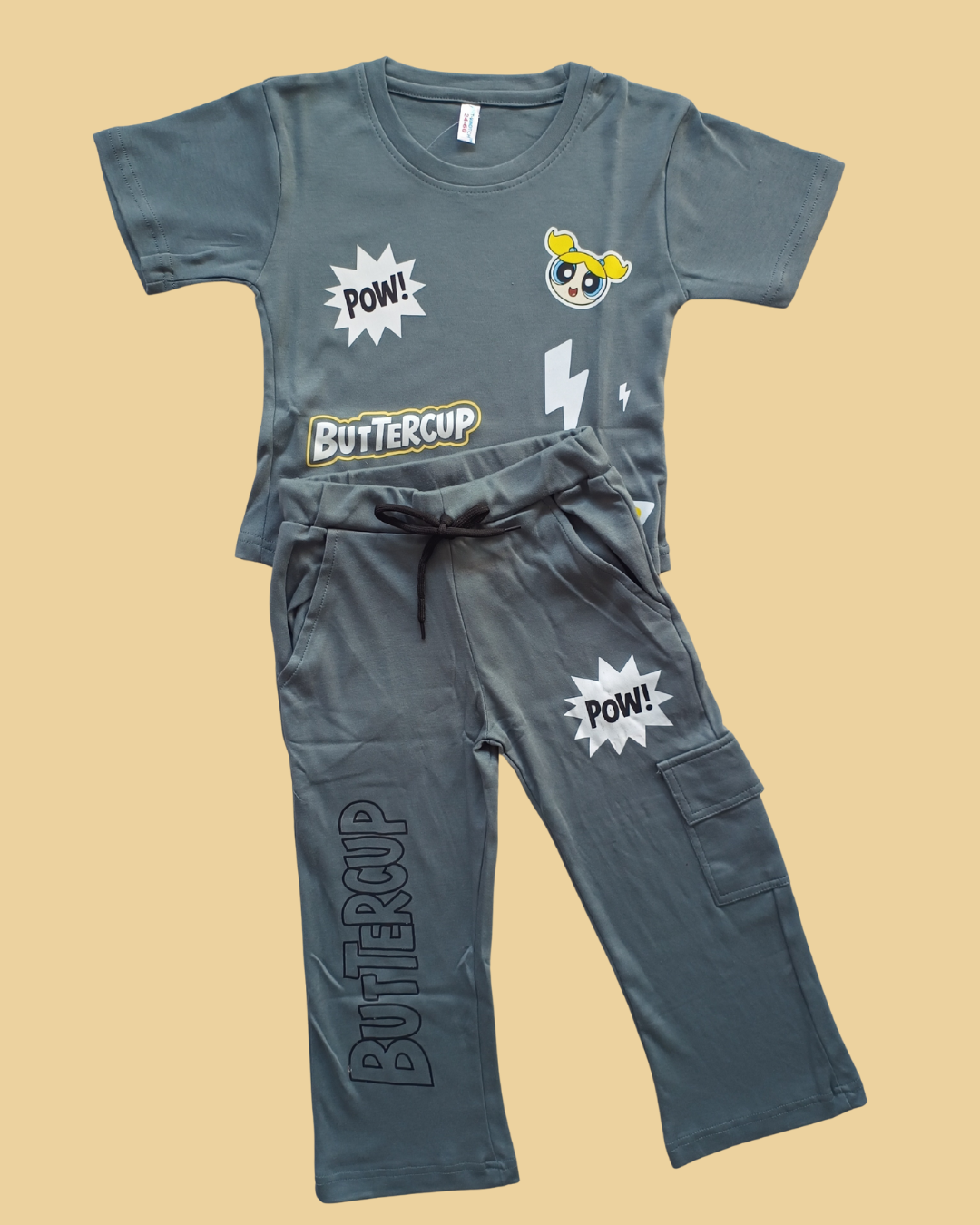 Buttercup Girls Co-ord Set – Stylish & Comfortable Cotton Knitwear | Knitknotch
