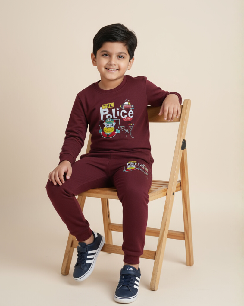 Doremon Unisex Co-ord Set – Stylish & Comfortable Cotton Knitwear | Knitknotch