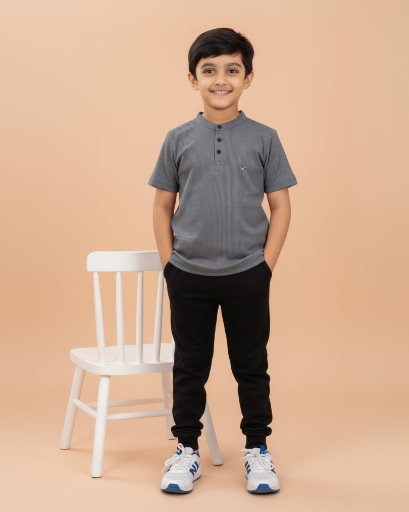 Gucci Boys T-shirt – Stylish & Comfortable Cotton Knitwear | Knitknotch