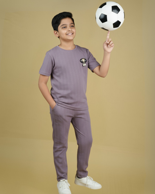 Maestro Boys Lower Set – Stylish Cotton Knit Pants | Knitknotch