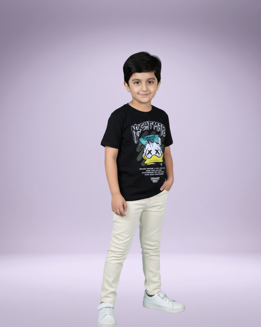 OLA Boys T-shirt – Stylish & Comfortable Cotton Knitwear | Knitknotch
