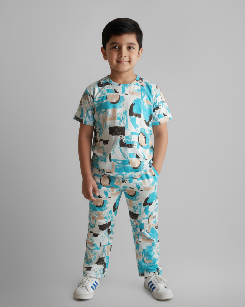 Pogo Boys Lower Set – Stylish & Comfortable Cotton Knitwear | Knitknotch