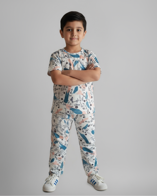 Pogo Boys Lower Set – Stylish & Comfortable Cotton Knitwear | Knitknotch