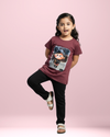 Pops Girls Tencel T-shirt – Soft, Stylish & Comfortable Kidswear | Knitknotch