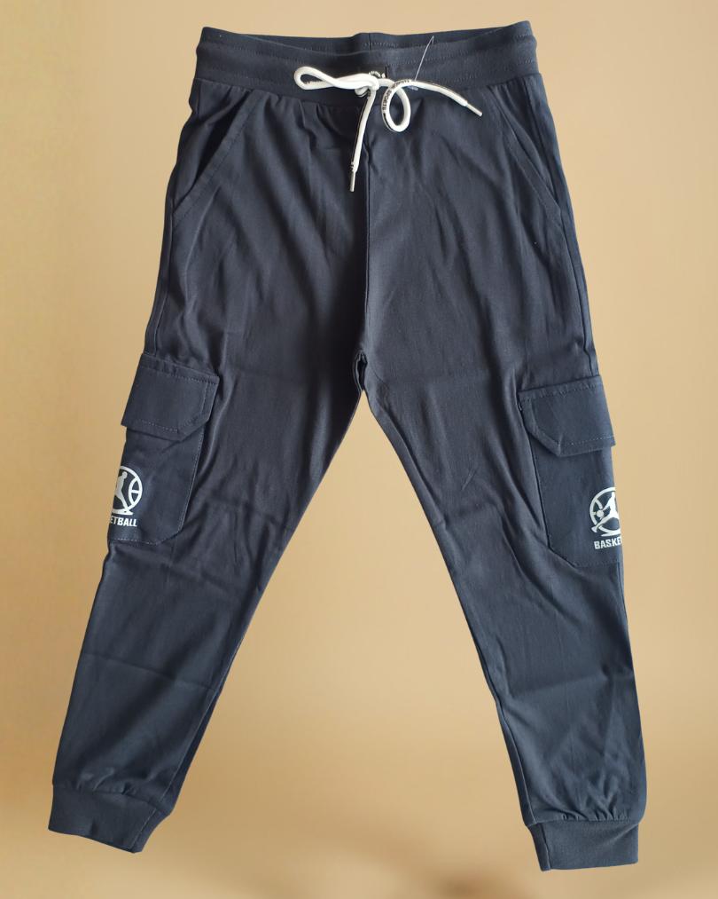 RockStar Boys Cargo Lower – Stylish & Comfortable Cotton Pants | Knitknotch