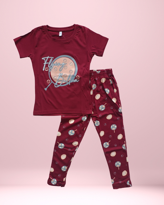 Ruby Girl Cotton Night Set