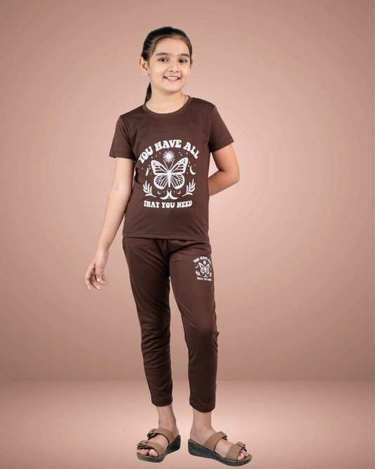 Yasmin Girls Lower – Stylish & Comfortable Cotton Knit Pants | Knitknotch