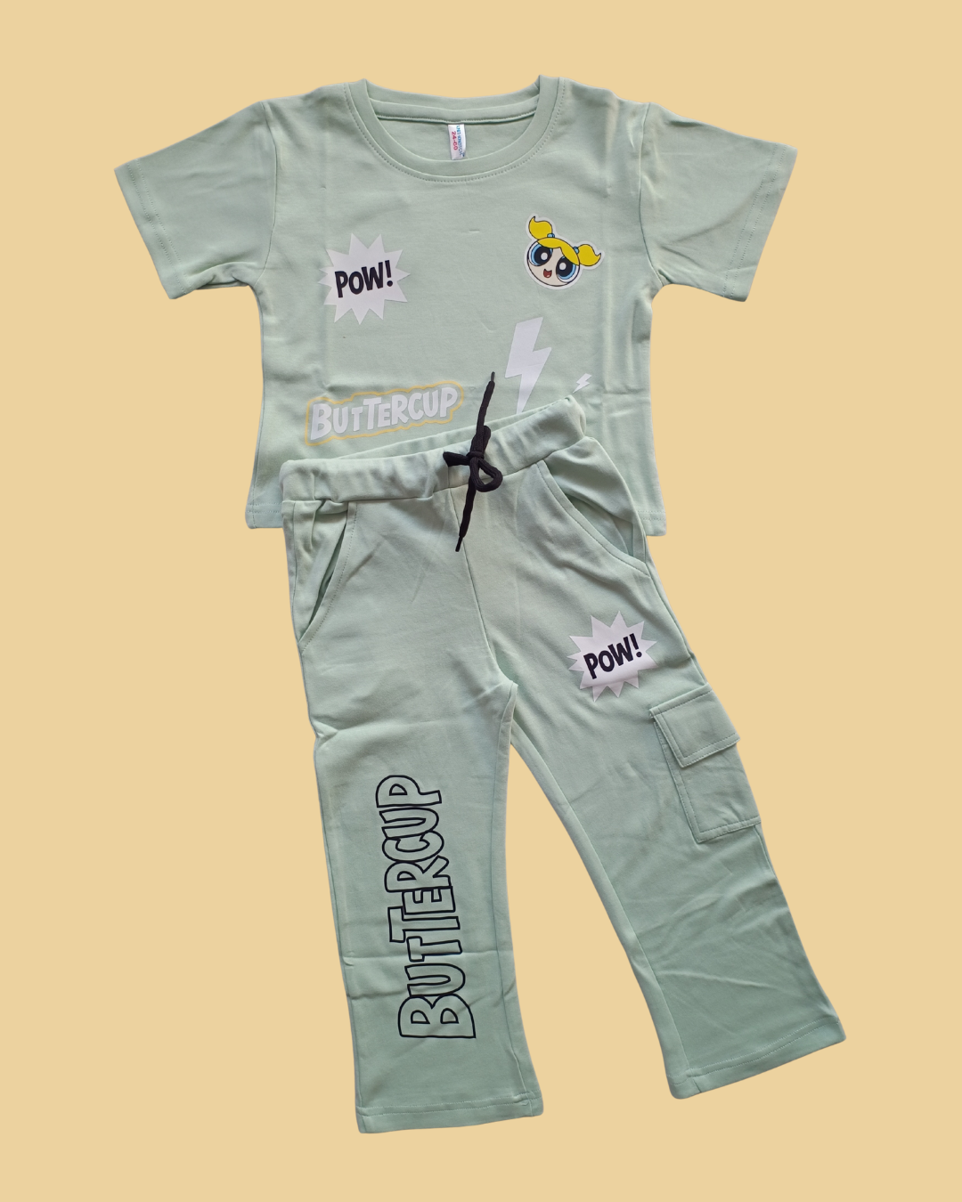 Buttercup Girls Co-ord Set – Stylish & Comfortable Cotton Knitwear | Knitknotch
