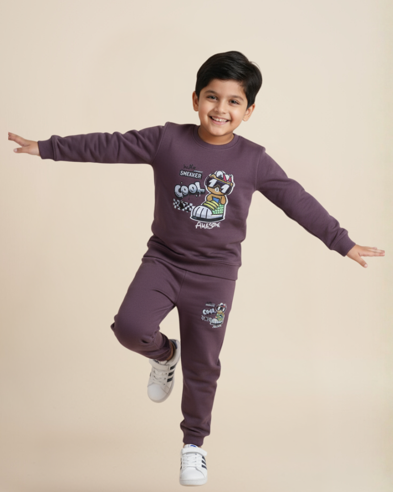 Doremon Unisex Co-ord Set – Stylish & Comfortable Cotton Knitwear | Knitknotch