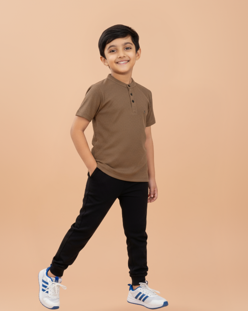 Gucci Boys T-shirt – Stylish & Comfortable Cotton Knitwear | Knitknotch