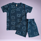 Indigo  Boys Barmuda Set. Short Sets. Co-ord Sets
