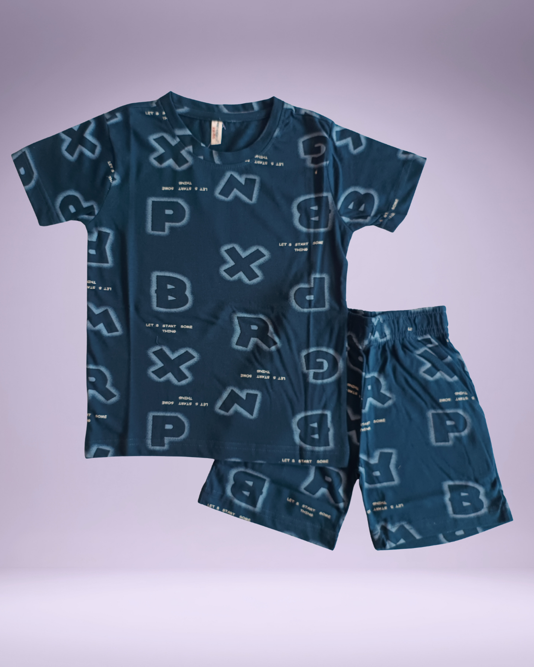 Indigo  Boys Barmuda Set. Short Sets. Co-ord Sets