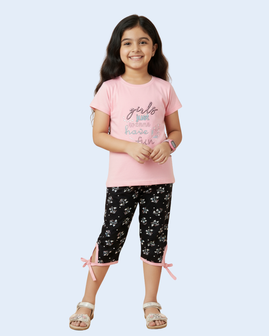 Molly Girls Capri Set