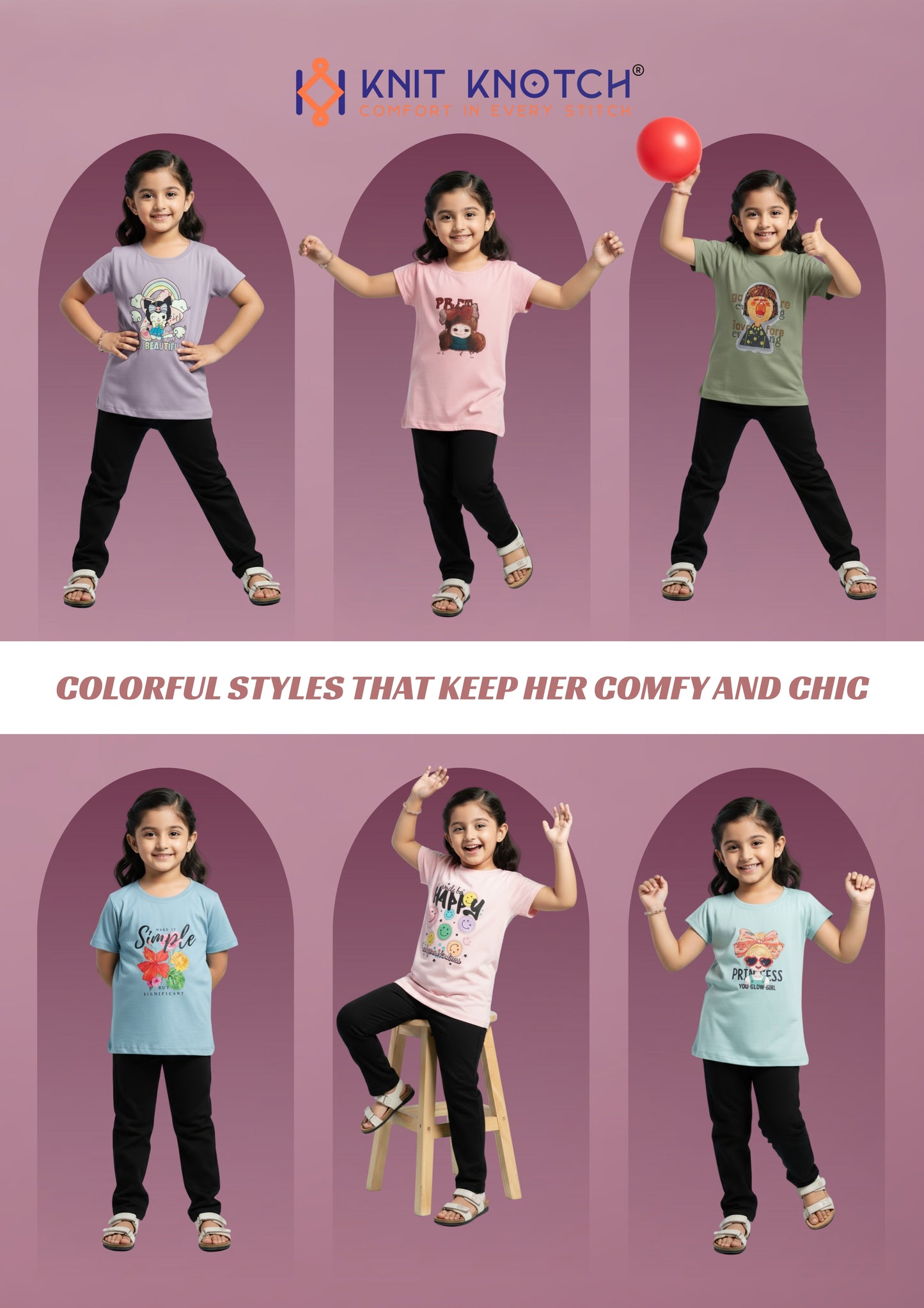 Pops Girls Tencil T-shirt