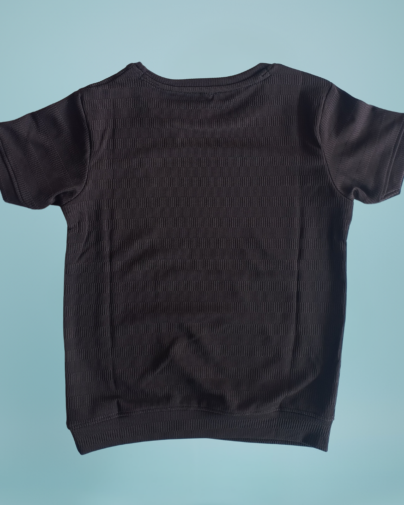 Mango Boys T-Shirt – Stylish & Comfortable Cotton Knitwear | Knitknotch