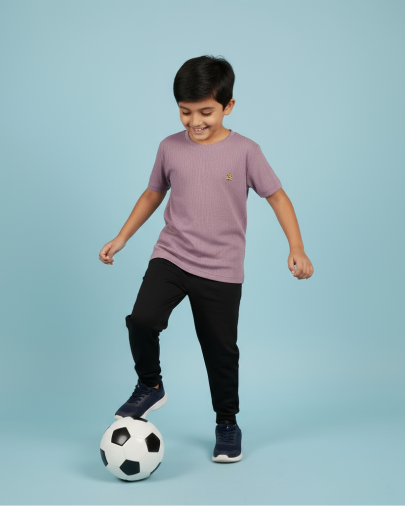 Mango Boys T-Shirt – Stylish & Comfortable Cotton Knitwear | Knitknotch