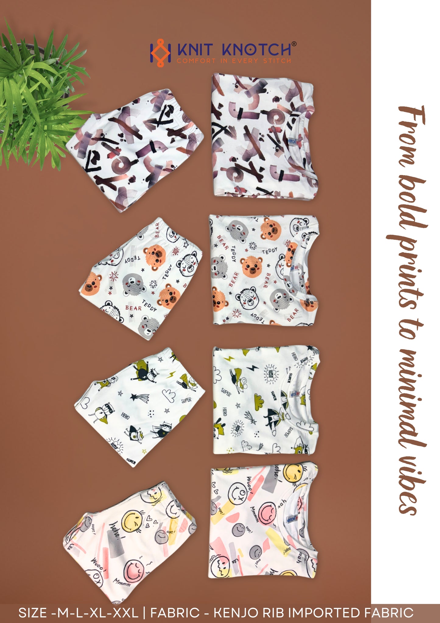 Tom & Jerry Unisex Cord Set