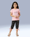 Molly Girls Capri Set – Stylish & Comfortable Cotton Knitwear | Knitknotch
