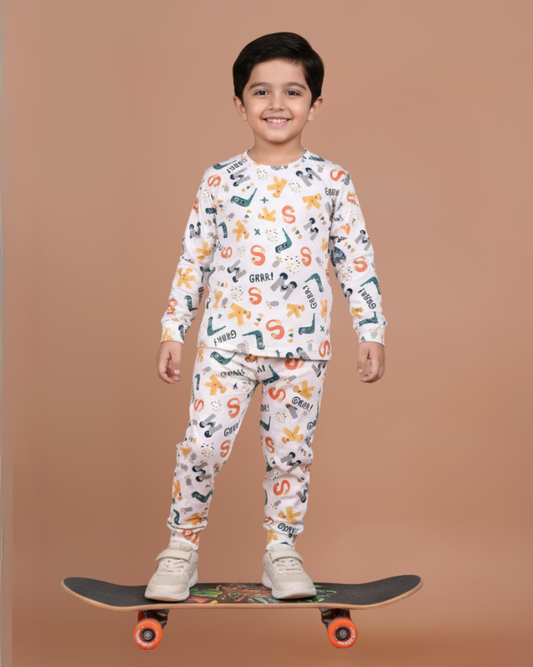 Ninja Hatori Unisex Co-ord Set – Stylish & Comfortable Cotton Knitwear | Knitknotch