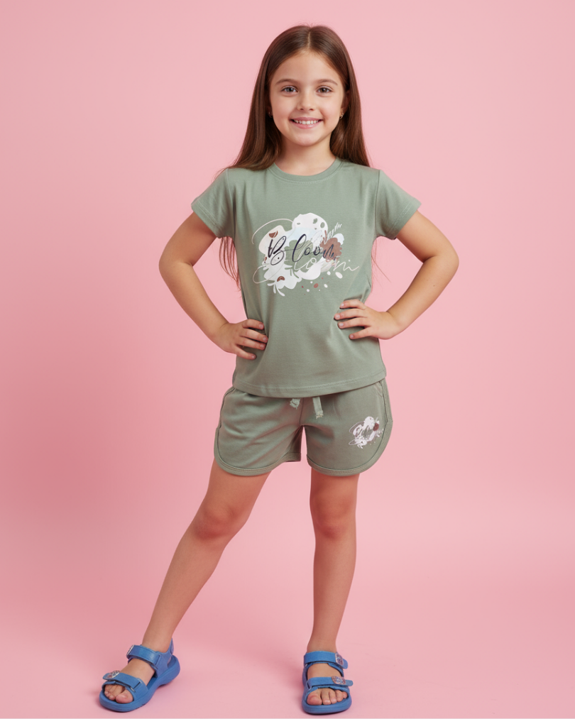 Pari Girls Hotpant Set