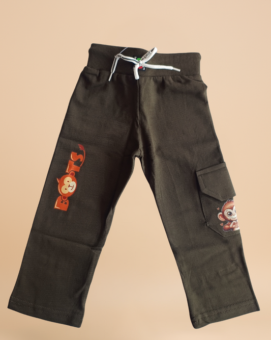 Pokemon Junior Cargo – Stylish & Comfortable Boys Cotton Pants | Knitknotch