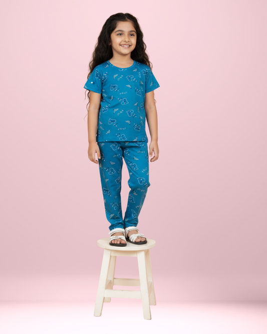 Pooh Girls Lower sets – Stylish & Comfortable Cotton Knitwear | Knitknotch