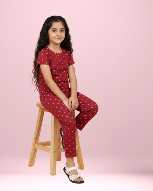 Pooh Girls Lower sets – Stylish & Comfortable Cotton Knitwear | Knitknotch
