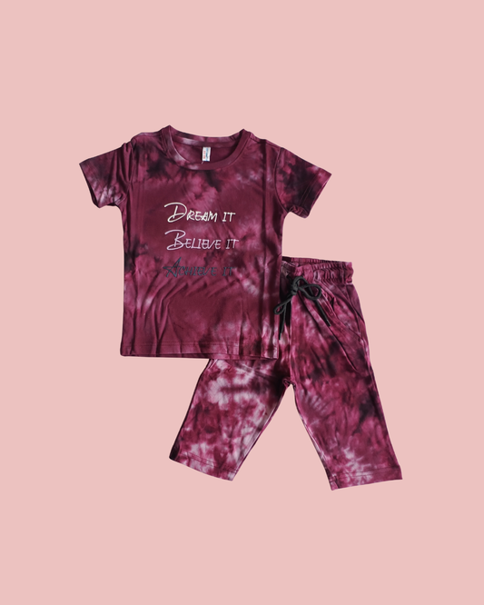 Princess Girls Capri Set – Stylish & Comfortable Cotton Knitwear | Knitknotch