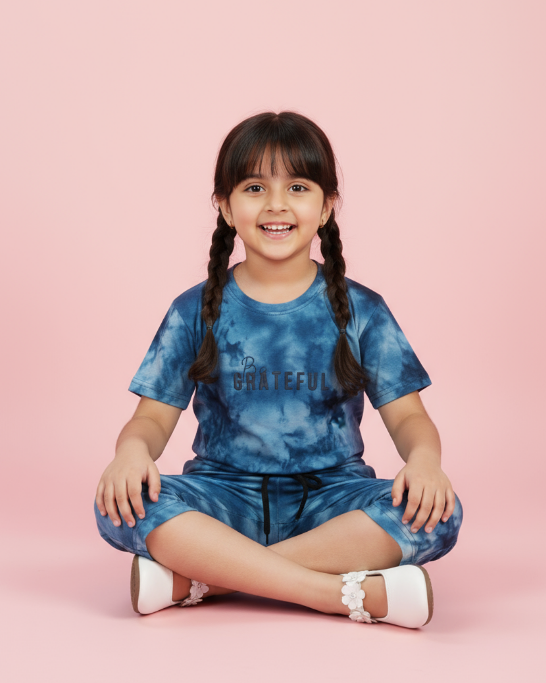 Princess Girls Capri Set – Stylish & Comfortable Cotton Knitwear | Knitknotch