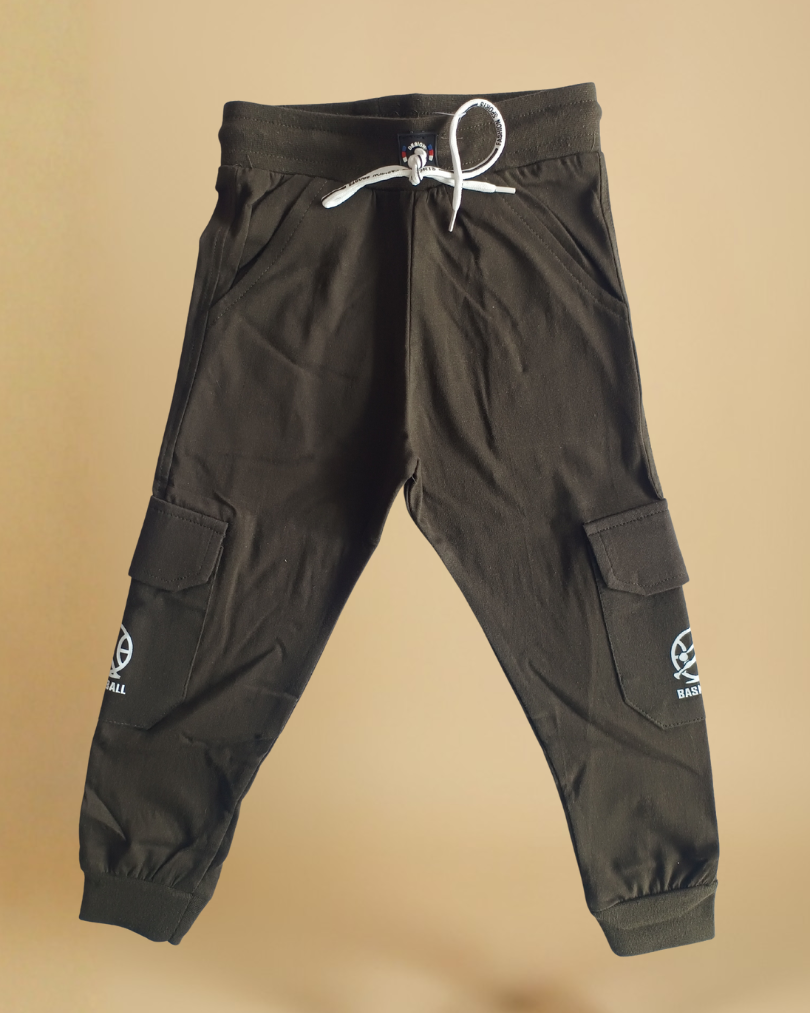 RockStar Boys Cargo Lower – Stylish & Comfortable Cotton Pants | Knitknotch