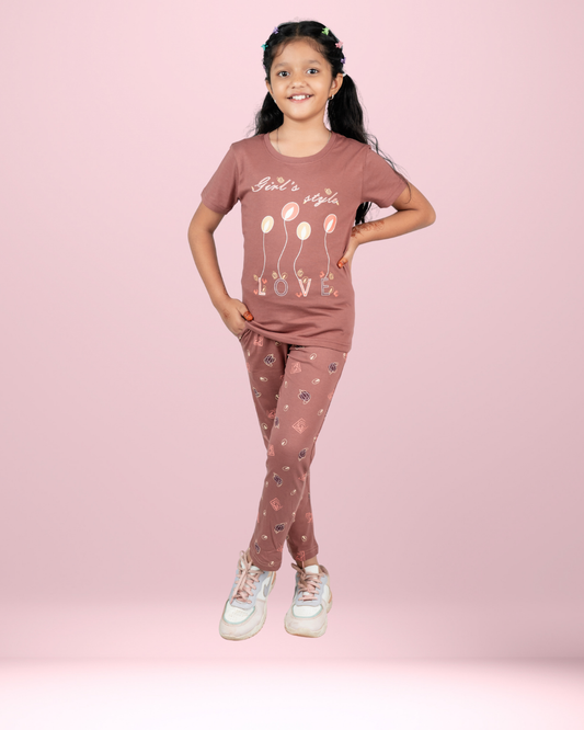 Ruby Girl Cotton Night Set