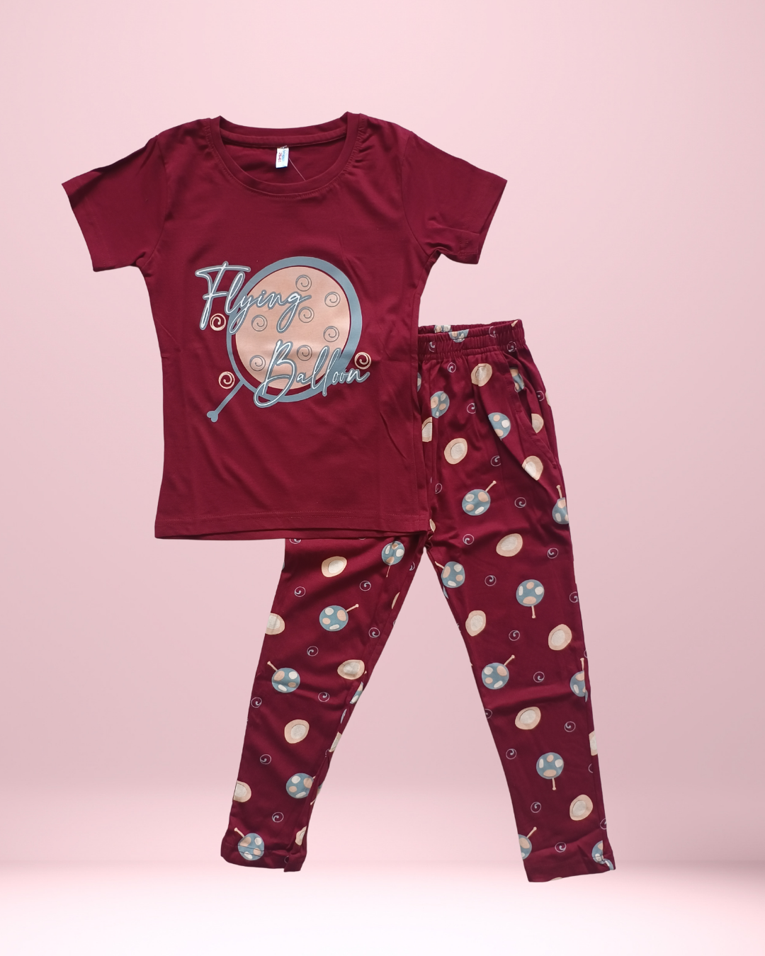 Ruby Girl Cotton Night Set