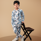 Star Print Hoodie Set – Stylish & Comfortable Kidswear | Knitknotch
