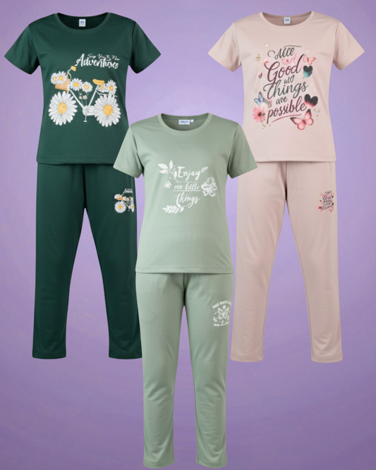 Gils lower set combo | co-ord Set Combo | Night dress Combo | Girls Combo