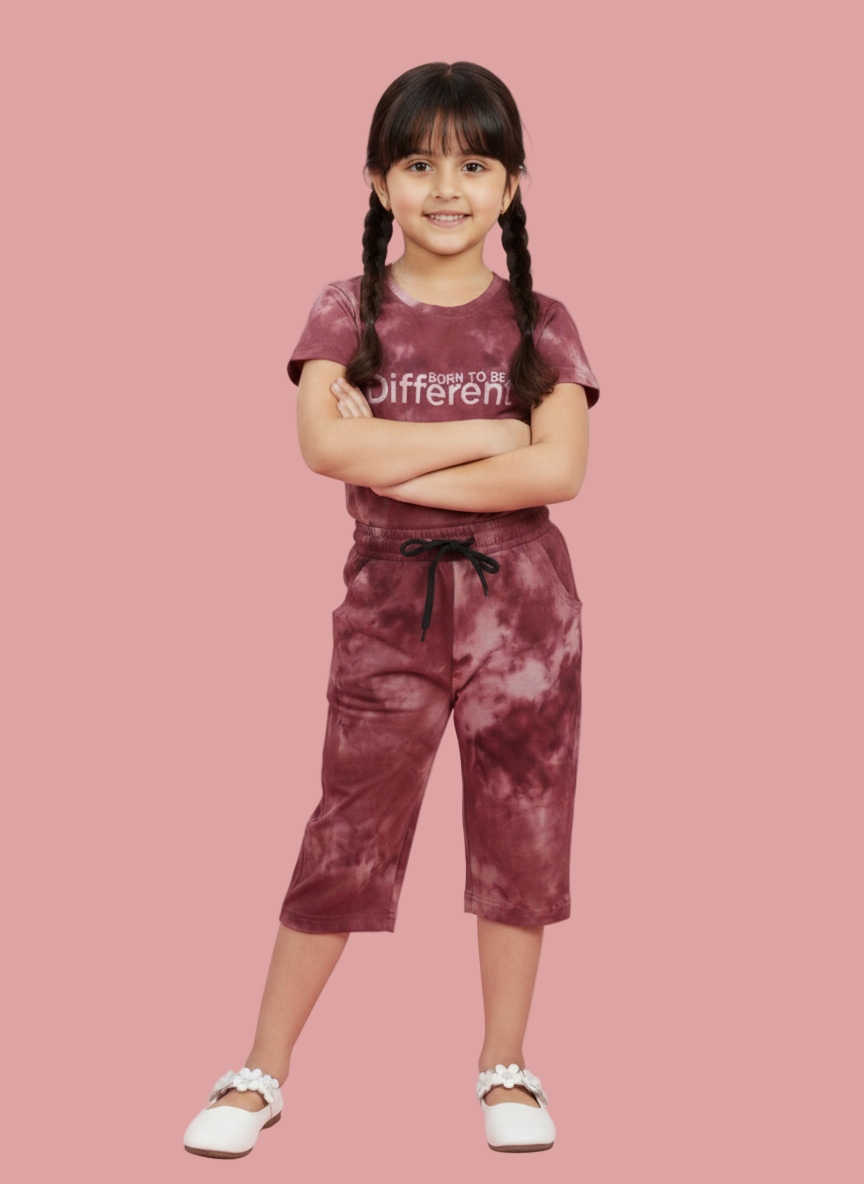 3 Pack of Princess Girls Capri Sets.