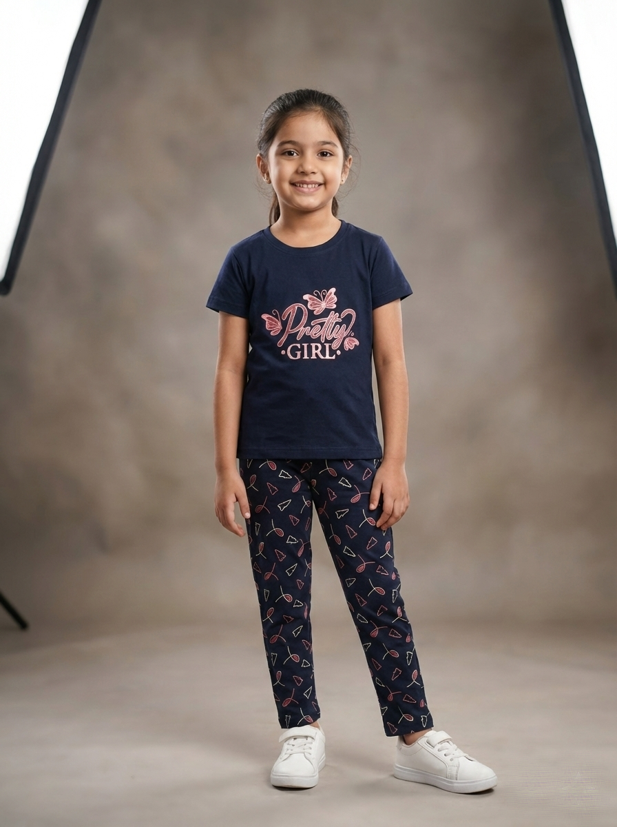 Ruby Girl Cotton Night Set