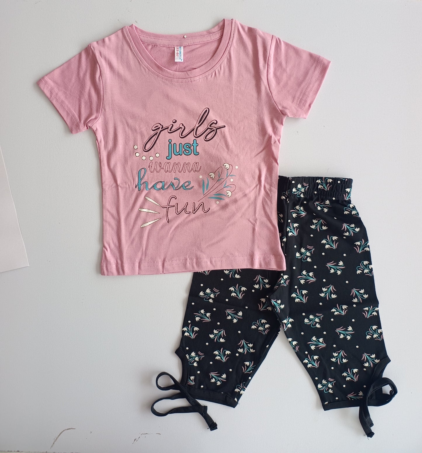 Molly Girls Capri Set